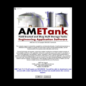 طراحی مخازن ذخیره با AMETank